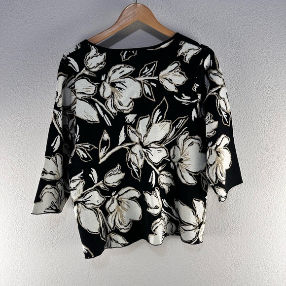 Tommy Bahama Noche Mar Jacquard Sweater Sz XL - Picture 5 of 6